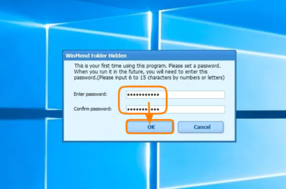 WinMend Folder Hidden 프로그램 암호 설정